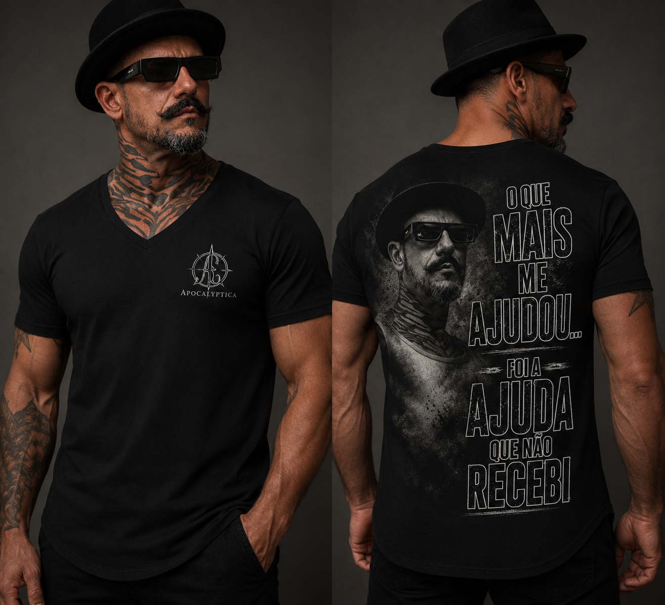 Camiseta A ajuda que não recebi